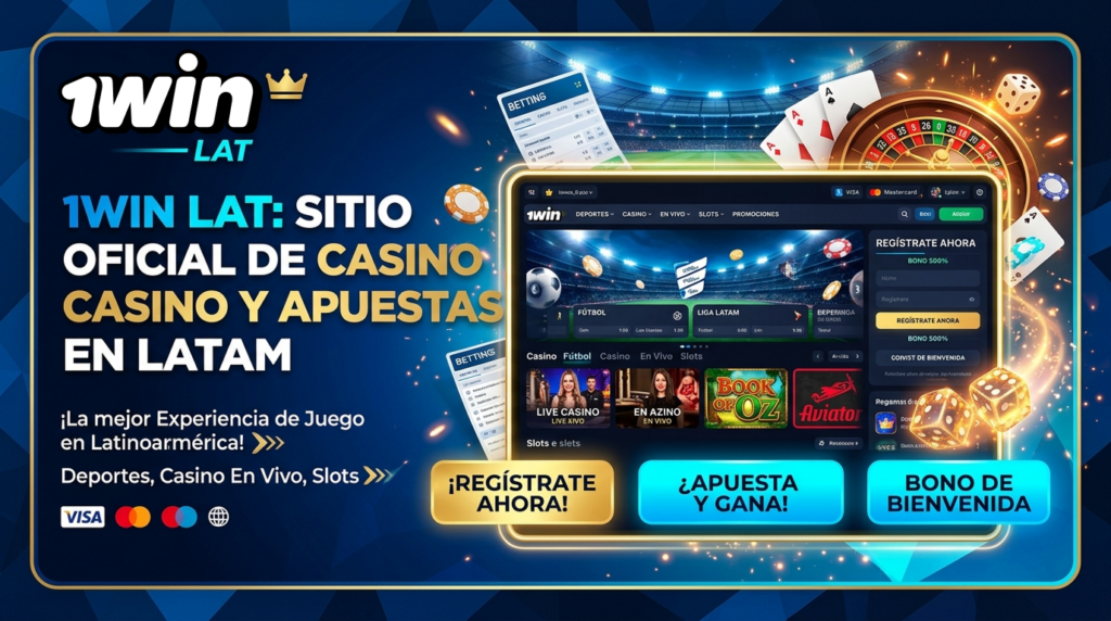 1Win es la página oficial de apuestas y casino en Latinoamérica